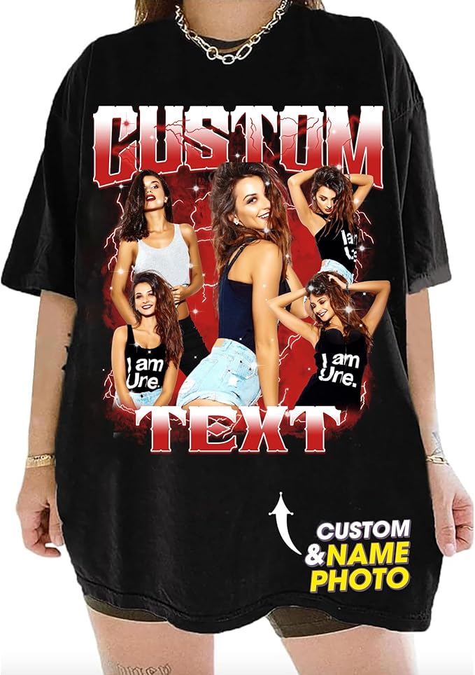 NAZENTI Custom Bootleg Rap Tee, Custom T-Shirts by Nazenti