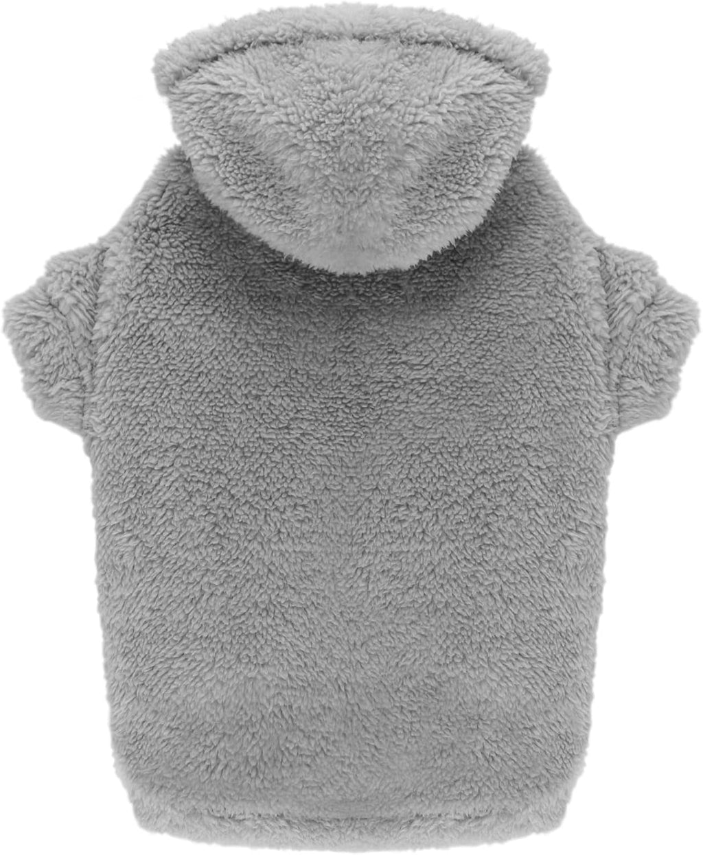 Fuzzy Dog Sweaters for Large Dogs Pet Hoodie Clothes Warm Soft Pet Coats Hooded Sweatshirt Dog Hoodie for Large Dogs(Coffee-L)