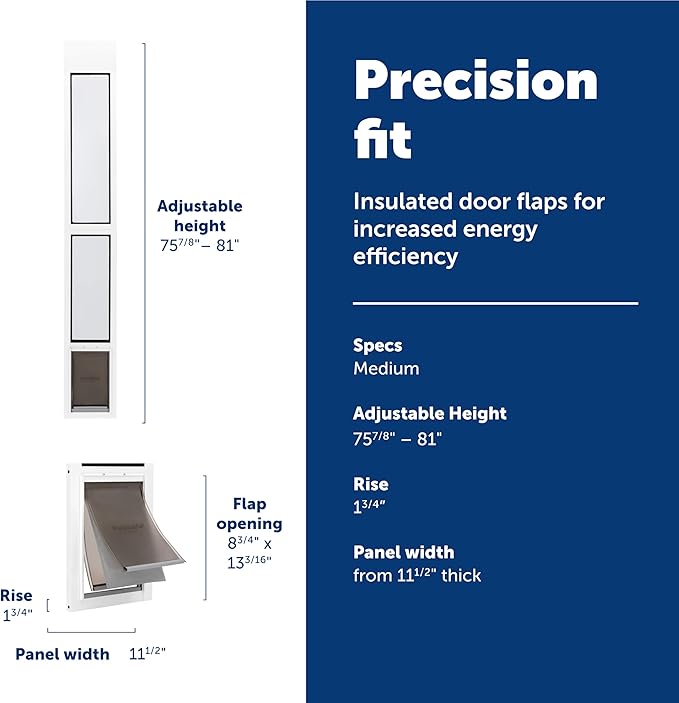 PetSafe Extreme Weather Sliding Glass Pet Door - Image 3