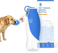 Dog Water Bottle with Foldable Bowl, 20oz Large Capacity