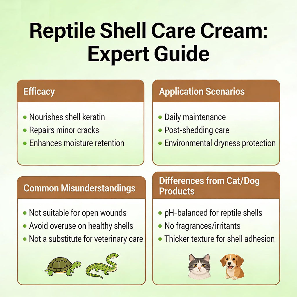 2Pcs Turtle Shell Balm, Reptile Shell Care Conditioner Moisturizer for Tortoise Lizard Reptiles, Essential Turtle Accessories, Skin Relief & Dryness Prevention for Tortoise, Lizard & All Reptiles
