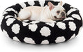 JOEJOY Donut Calming Small Dog Bed, Round Cat Beds by JOEJOY