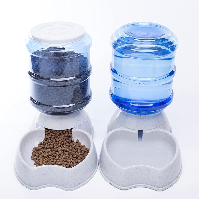 Pet Feeder and Water Food Dispenser Automatic Water Bowl - Image 2
