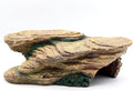 Turtle Basking Platform Shale Scape Step Ledge, Reptile Cave Hideout Turtle Tank Accessories Decorations, Great for Reptiles, Amphibians, Leopard Gecko, Bearded Dragons, Lizard, Frogs