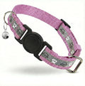 Cat Collar Breakaway, Reflective Kitten Collar by ODOKELE