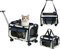 Expandable Pet Carrier with Wheels by Unknown