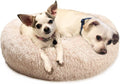 Calming Dog Bed for Medium Dogs Washable Donut 30 inches Anti-Slip Pet Bed by nononfish
