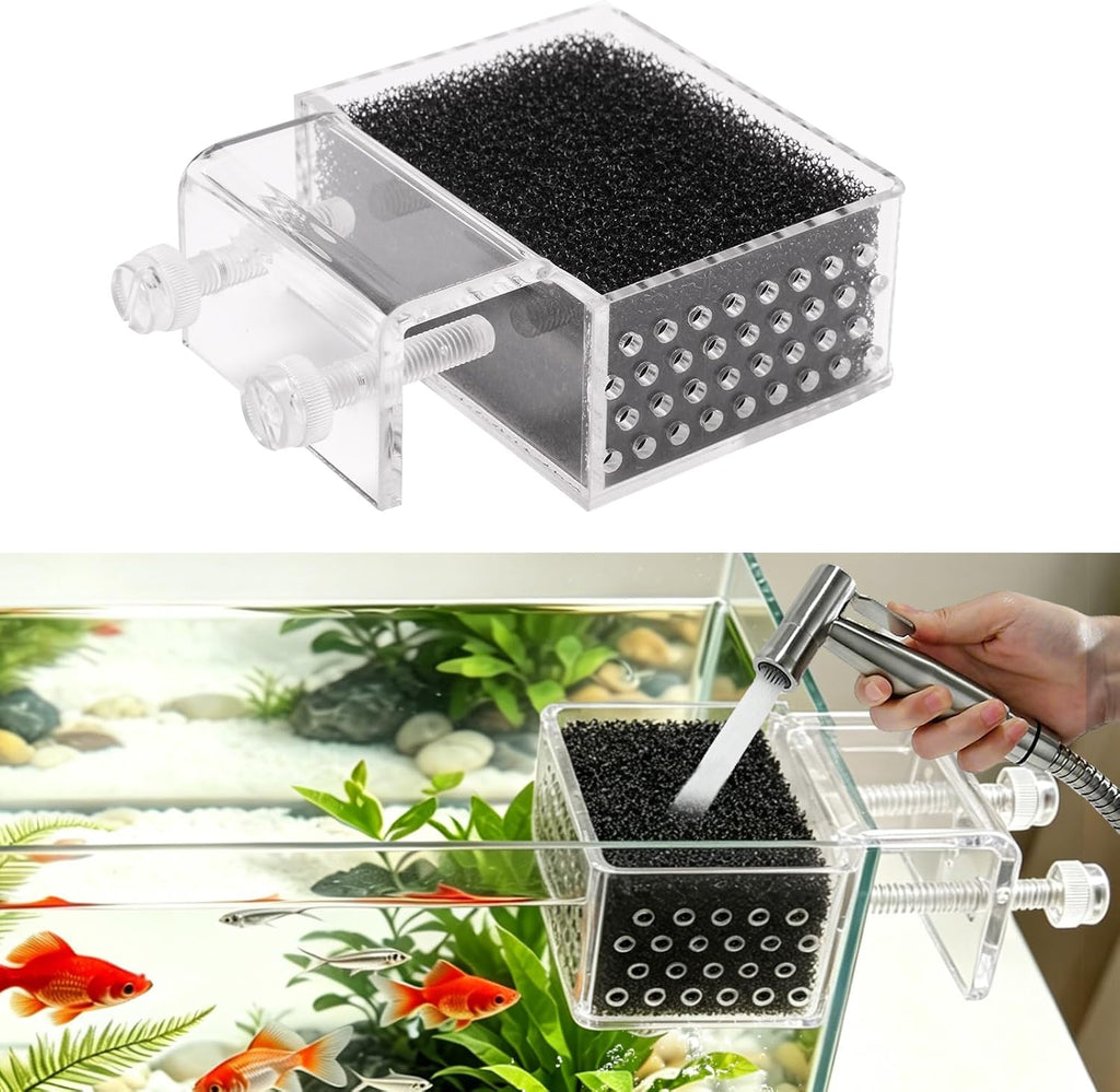 Aquarium Water Change Diffuser, Water Flow Controller with Sponge