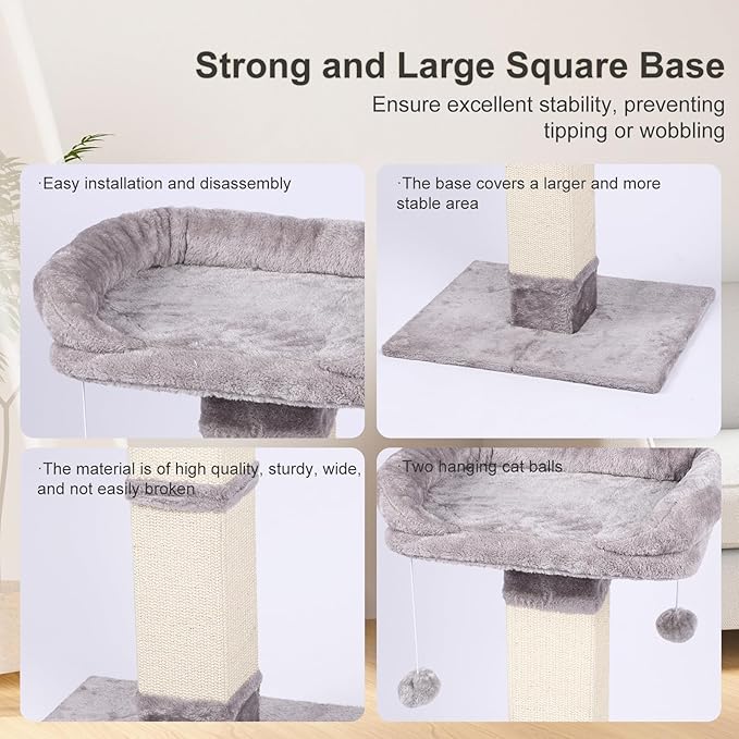 34" Tall Cat Scratching Post - Image 7
