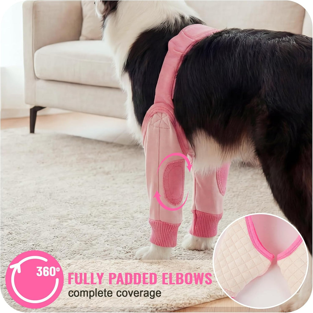 Dog Leg Sleeve for Front Legs, Elbow Protector Pads for Callus Joint Wounds