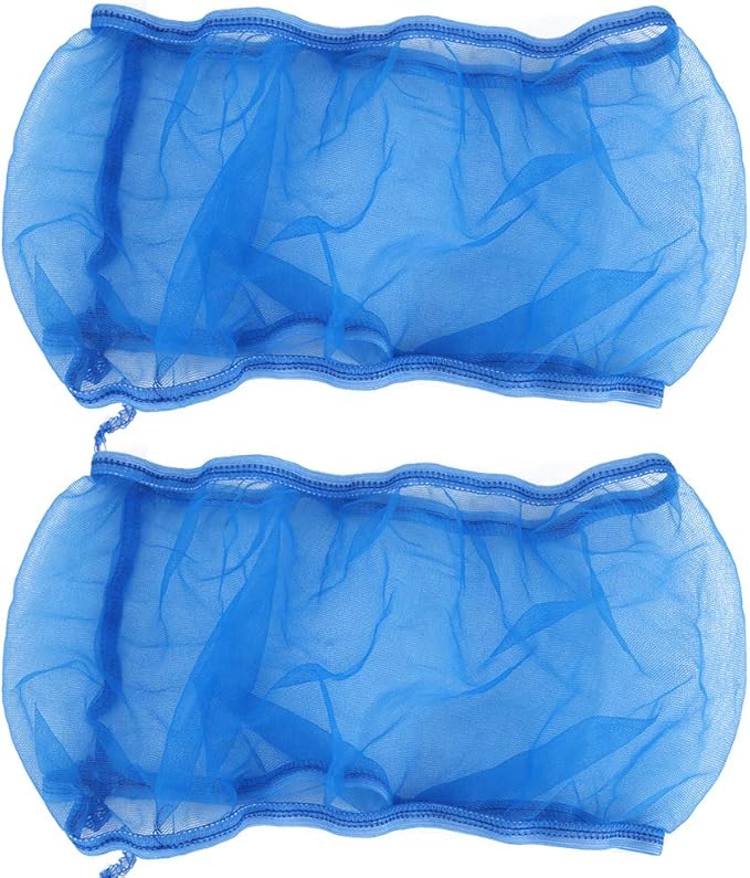 Alvinlite 2 Pieces Bird Cage Cover Seed Feather Catcher Birdcage Nylon Mesh Net by Alvinlite