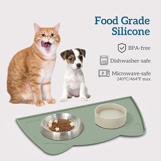 OHMO - Cat Food Mat, Silicone Pet Feeding Mat - Image 3