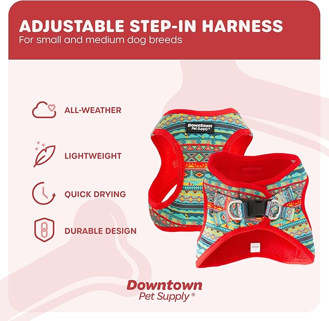 Downtown Pet Supply Step-in Dog Harness – No Pull, Adjustable Padded Mesh - Image 3