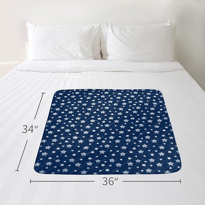 Waterproof Bed Pads Washable, Absorbent Chuck Pads - Image 4