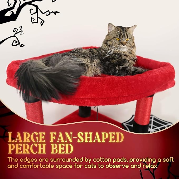 Globlazer Gothic Corner Cat Tree Tower - Image 2