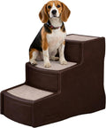 Pet Gear Easy Step III Pet Stairs, 3 Step for Cats/Dogs, Removable Washable Carpet Treads, for Pets Up to 150lbs, No Tools Required, Available in 6 Colors