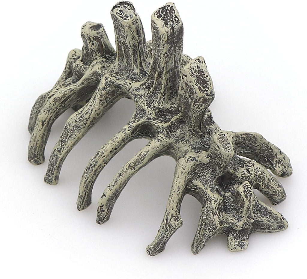 AQUA KT Reptile Dinosaur Skull Rock Skeleton Hideout for Gecko Lizard Hide