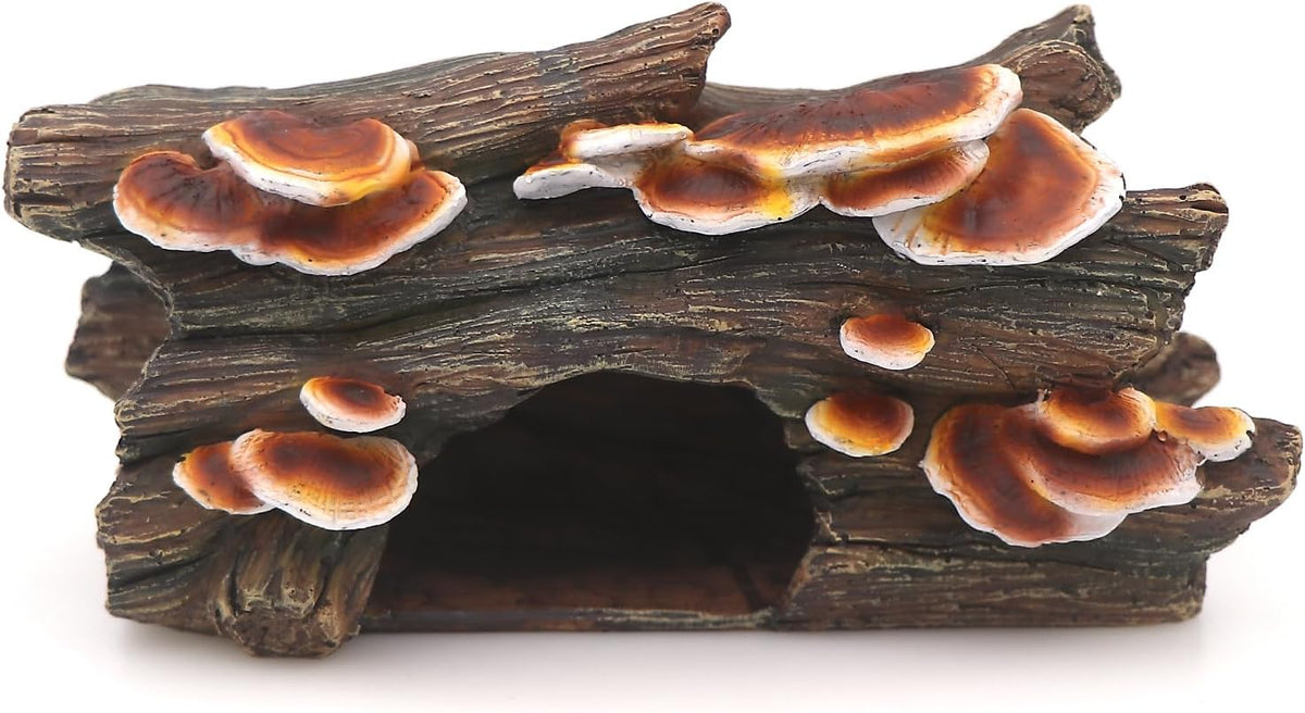 AQUA KT Reptile Tree Hollow Hideout Mushroom Ledge Rock for Lizard Snake