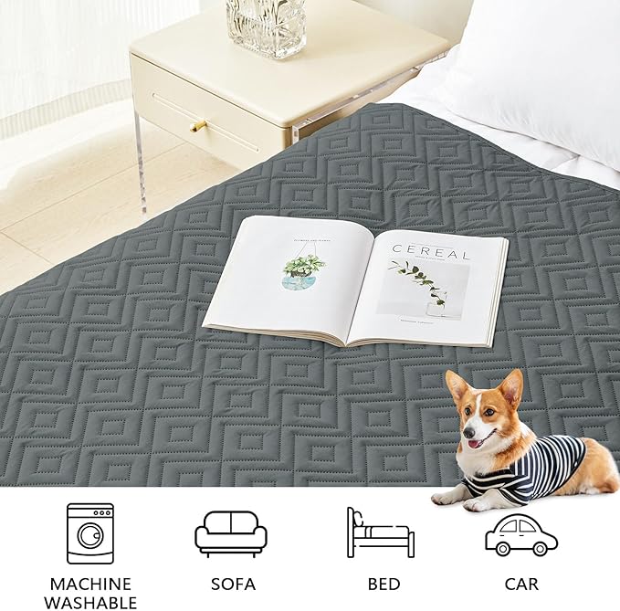 hyha Waterproof Dog Blanket, Soft Dog Bed Cover Pet Blankets, Waterproof Sofa - Image 7