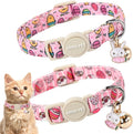 ARING PET 2 Pack Easter Cat Collars-Cute Easter Eggs Cat Collar Breakaway by ARINGPET