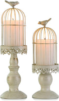 Birdcage Candle Holder Decorative Bird Cages by SZIQIQI