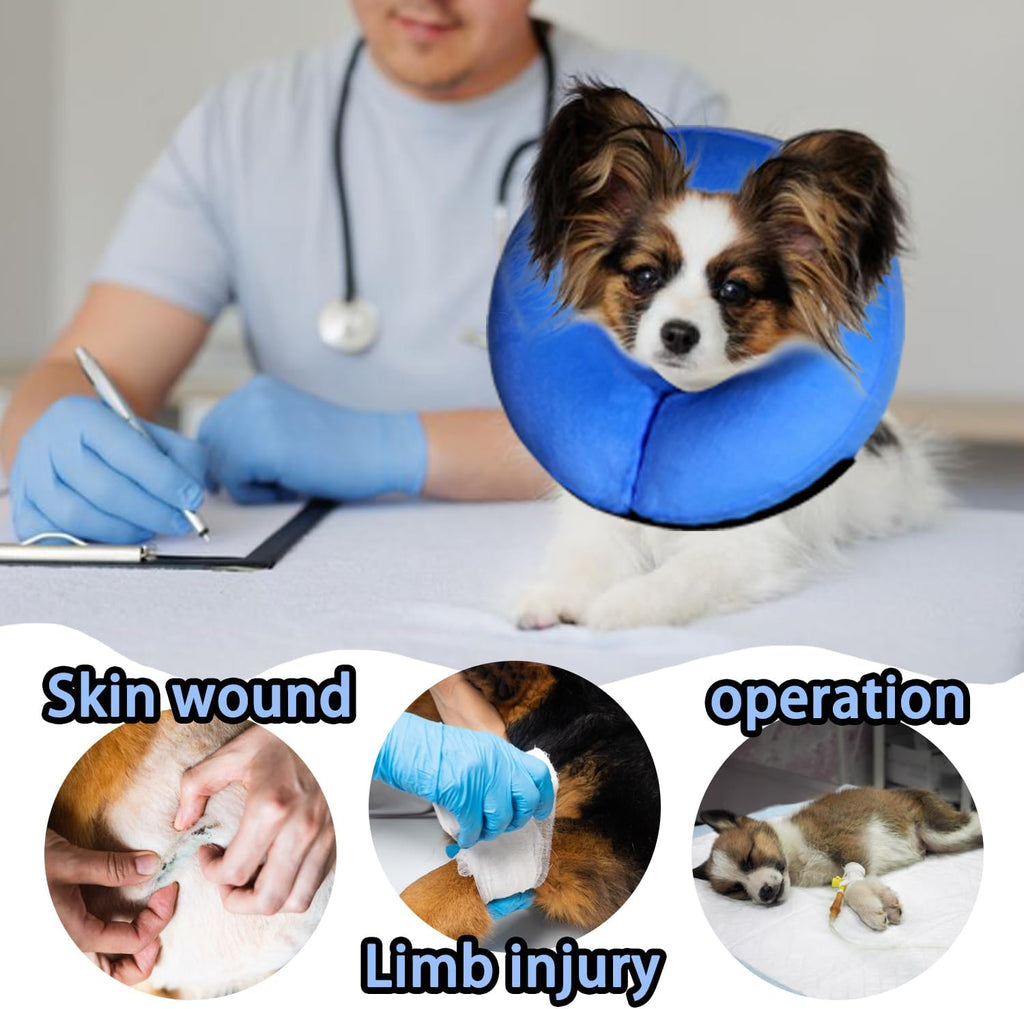 Inflatable Dog Cone Collar Recovery Collar After Surgery