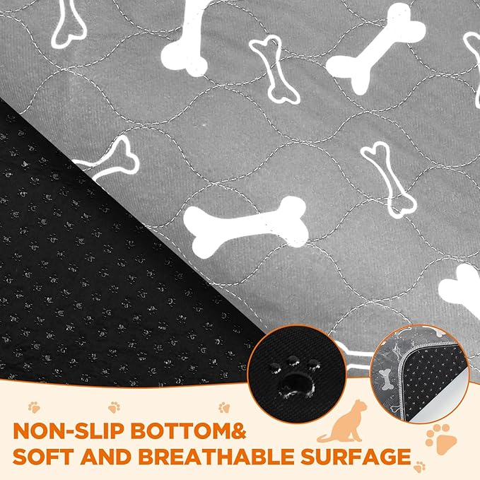 Washable Pee Pads for Dogs, Absorbent Dog Training Pads, 100% Waterproof - Image 3