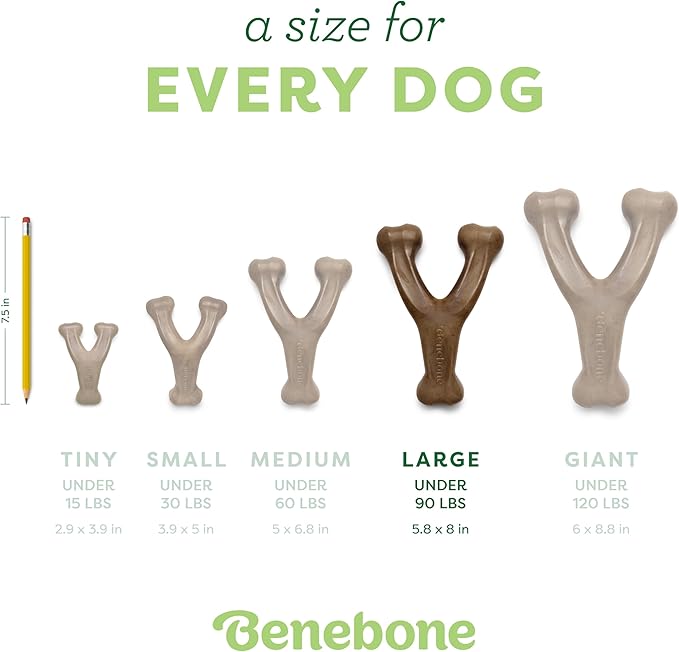 Benebone Wishbone Durable Dog Chew Toy - Image 4