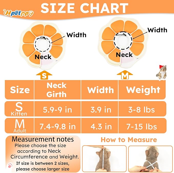 Cat Cone Collar Soft, Waterproof Cat Recovery Collar After Surgery, Adjustable - Image 5