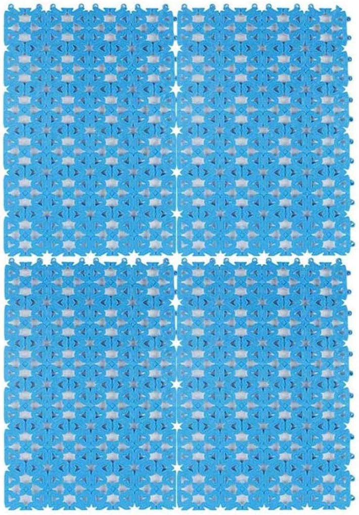 Rabbit Cage Mat Floor Plastic Mats Feet Pads for Pet Cats Dogs Bunny Hamster Rat Chinchilla Guinea Pig (6 Pack)