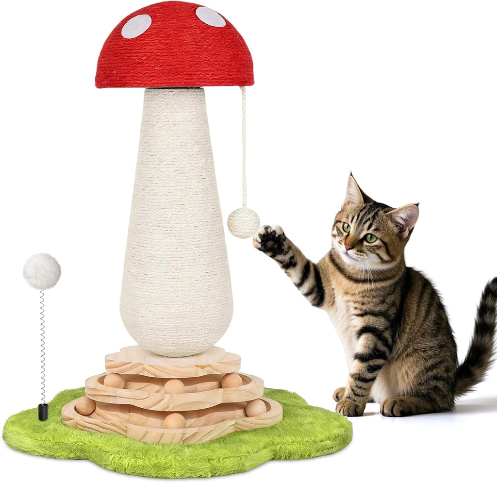 Mushroom Cat Scratcher/Scratching Post, Cute Cat Scratching Post