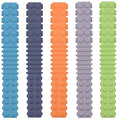 Xtra Tough Sensory Chew Toys for Autistic, 5 Pack Chew Toys for Aggressive by EnjoyLifeBabyCare