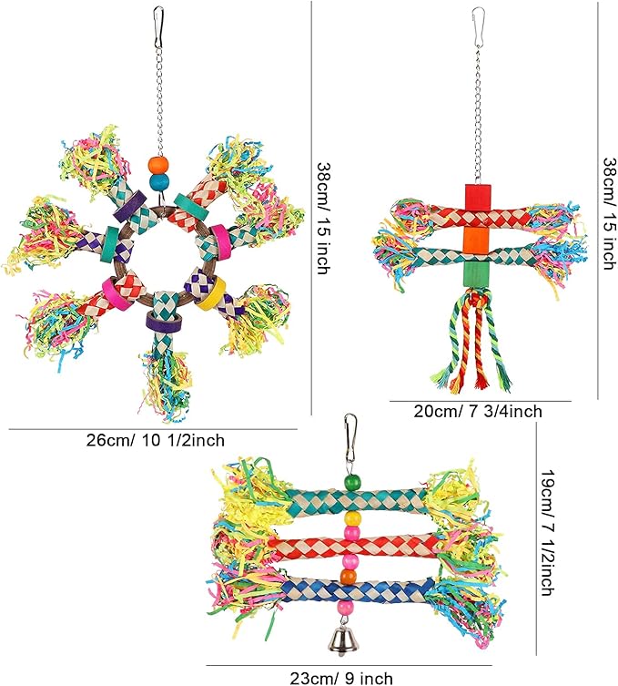 LifeIdeas 5PCS Bird Toys - Image 4