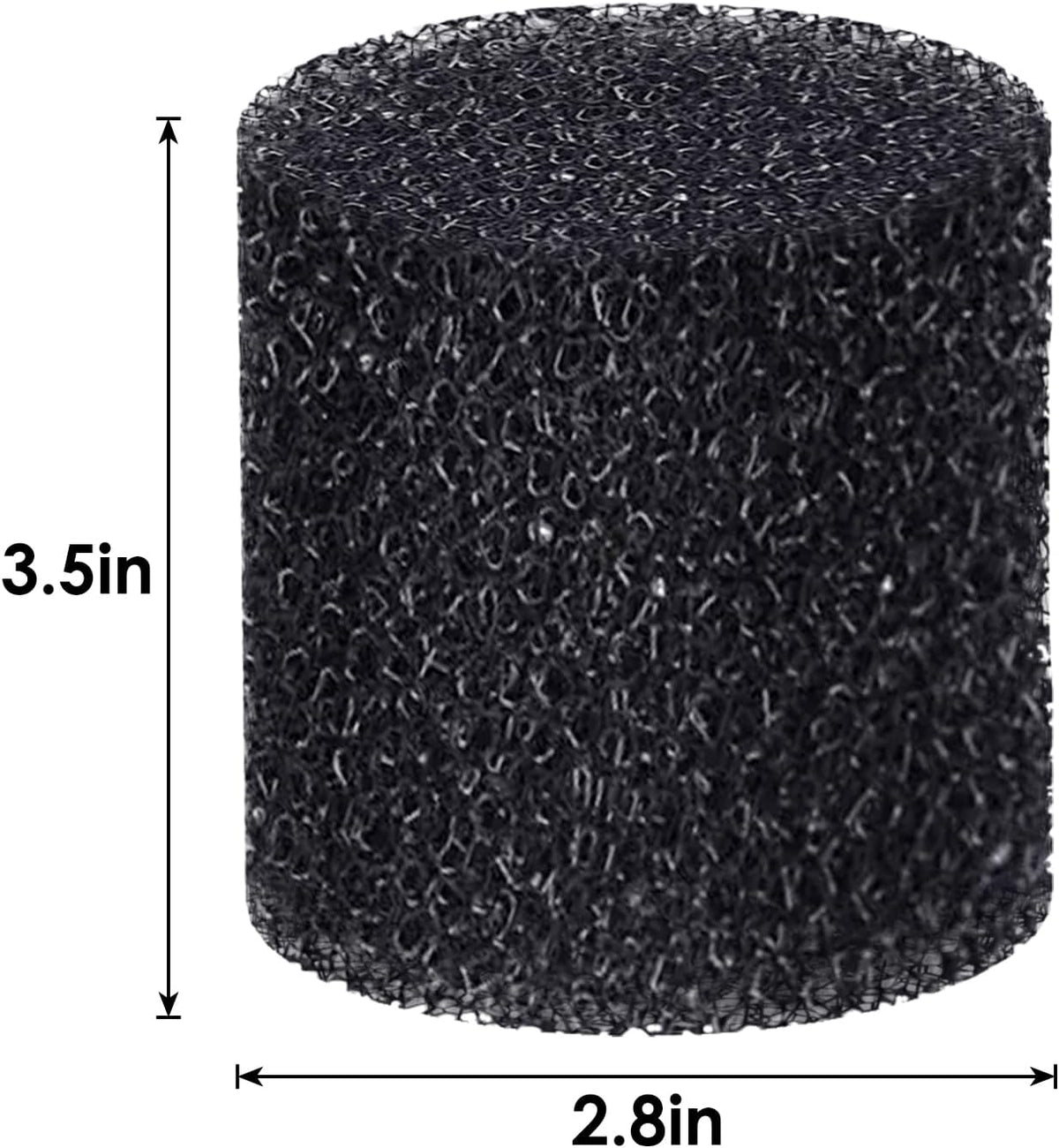 Aquarium Filter Replacement Sponges, Fish Tank Filter Replacement Accessories, for Model PAI-8828, Including 6 Bio-Filter Sponges
