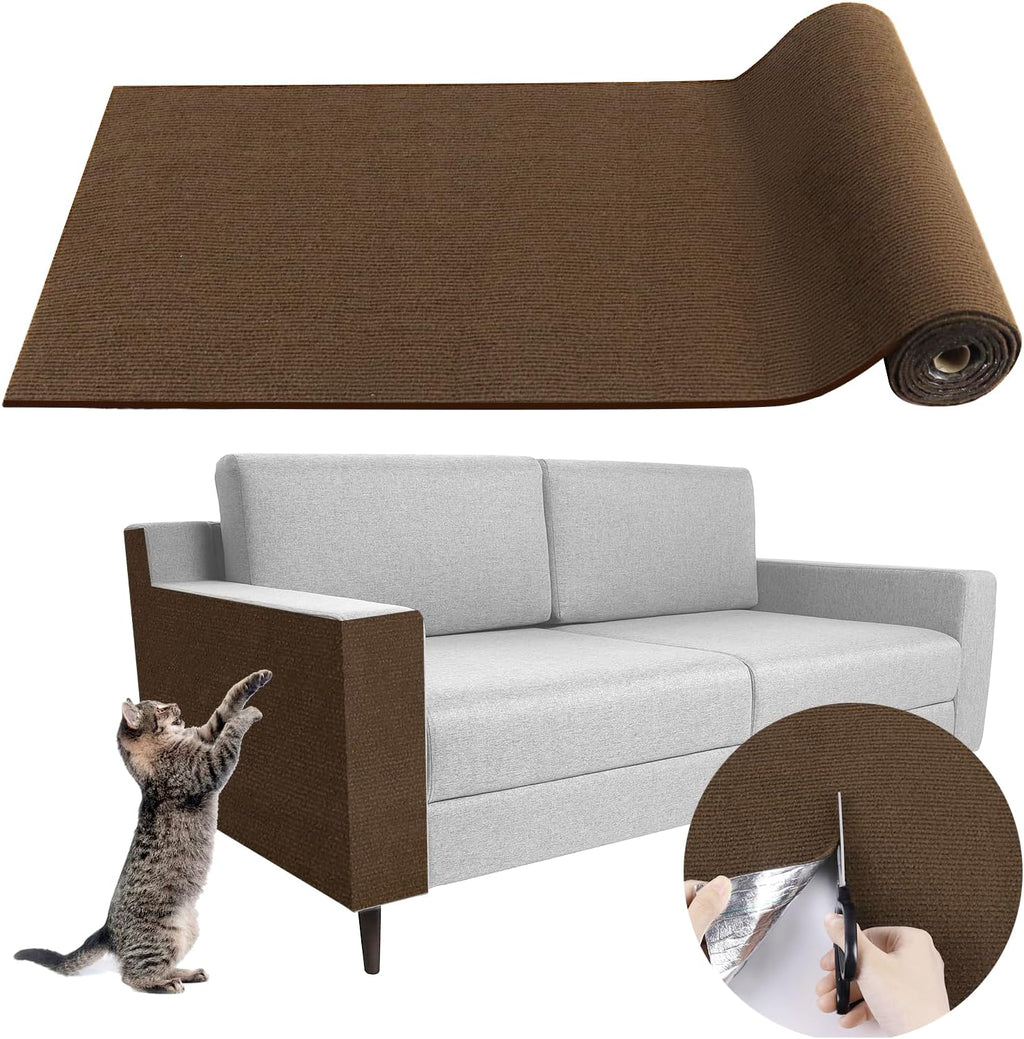 LSGCQ Cat Scratch Mat Self Adhesive Cat Scratch Furniture Protector