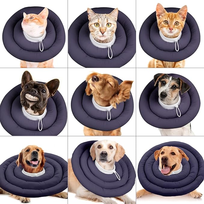 IDOMIK Dog Recovery Collar, Waterproof Soft Dog Cone After Surgery, Comfy - Image 7