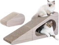 PAWZ Road 28.3" Cardboard Cat Scratcher Triangle 2 in 1 Cat Scratching Ramp