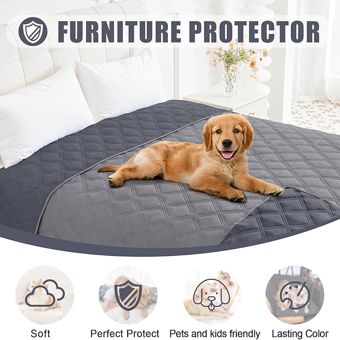 Smiry Waterproof Dog Bed Cover Blanket 30x70, Soft Reversible Pet Blanket - Image 8