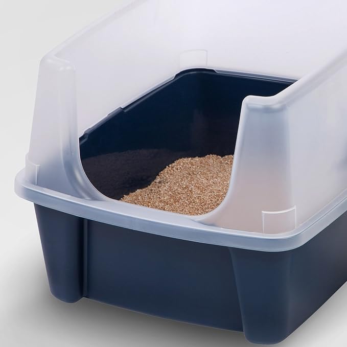 IRIS USA High Sided Cat Litter Box - Image 7