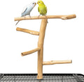 Natural Wood Bird Perch & Play Stand by Unknown