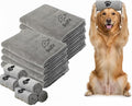 Dog Towel Keeps Your Pet Cozy After Every Use – Microfiber Towels for Drying Dogs & Cats – Quick & Efficient Grooming Gray Towel for Outdoor Play – Gently Dries Your Pet’s Fur 23.6X39.4in l Large