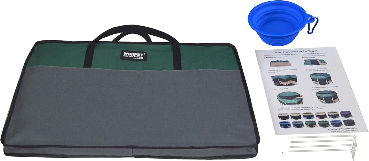 EliteField 2-Door Soft Pet Playpen for Dogs and Cats (2-Year Warranty)