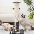 34inches Cat Scratching Post Sisal Cat Scratcher by WOOCHPET