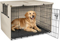Explore Land Dog Crate Cover, 42 inches, Light Tan