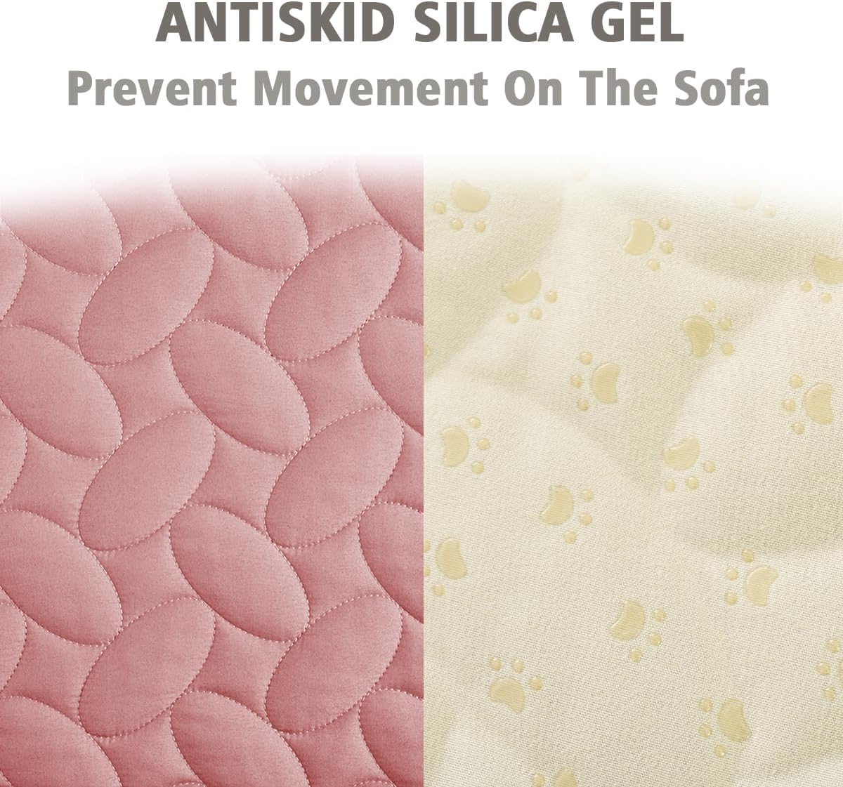Ameritex Pet Bed Cover Dog Bed Blanket for Sofa and Furniture Waterproof New Pattern Design (68x82 Inch, Pink)