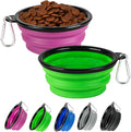 Collapsible Dog Bowl 2 Pack, Dog Water Bowls by HOSCAPE