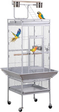 Nova Microdermabrasion 61 Inches Large Bird Cage Play Top Parrot Cockatiel by NovaMicrodermabrasion