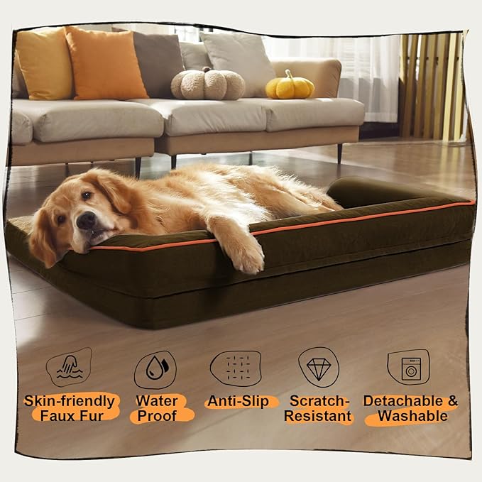 Small Dog Bed Waterproof Orthopedic Dog Beds - Image 6