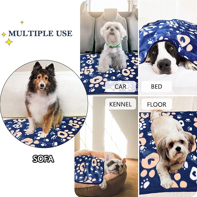 Dog Blanket, Soft Fleece Dog Blankets - Image 7