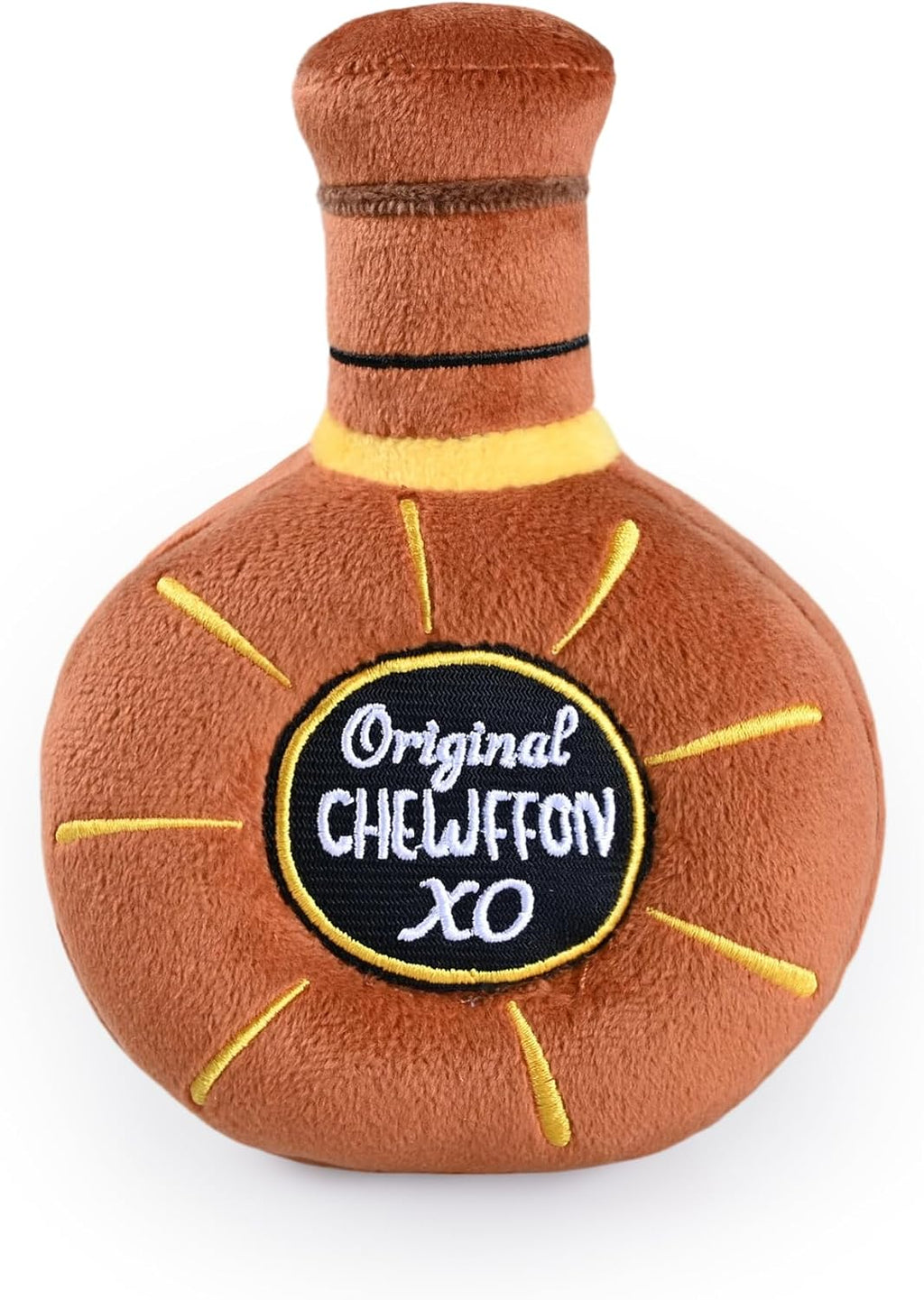 CHEWFFON Dog Toy, Interactive Champagne Shape Squeaky Toy for Boredom